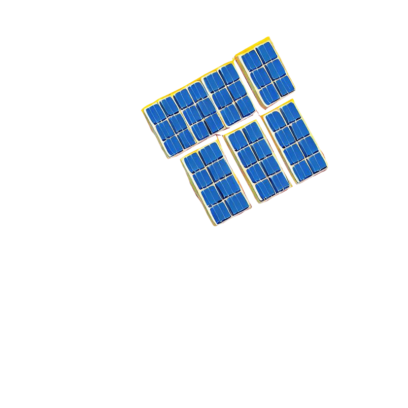 On roof solar panels